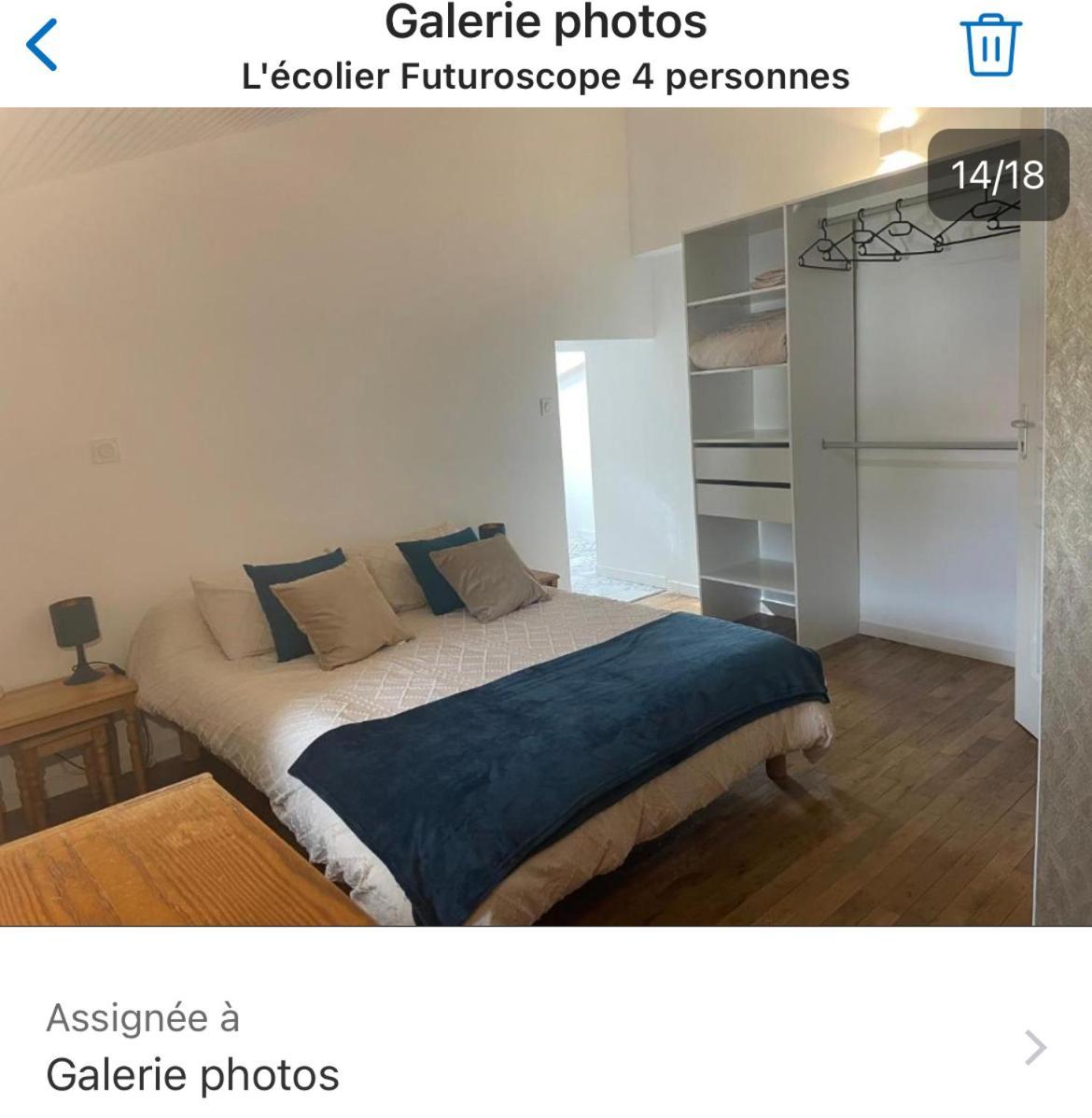 شقة L'Ecolier Futuroscope 4 Personnes Beaumont  المظهر الخارجي الصورة