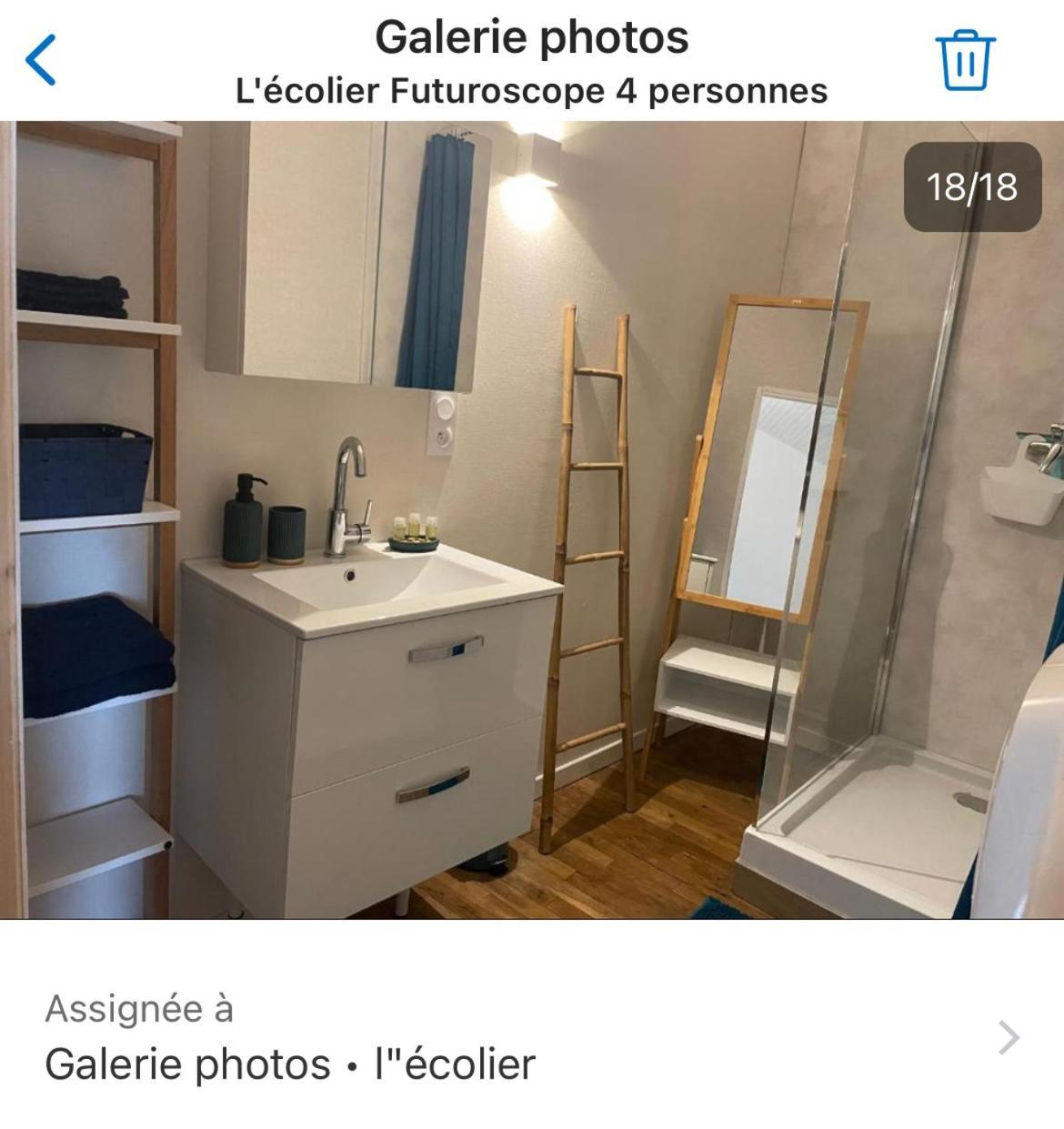 شقة L'Ecolier Futuroscope 4 Personnes Beaumont  المظهر الخارجي الصورة